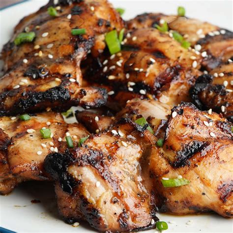 Air Fryer Asian Marinated Chicken Thighs