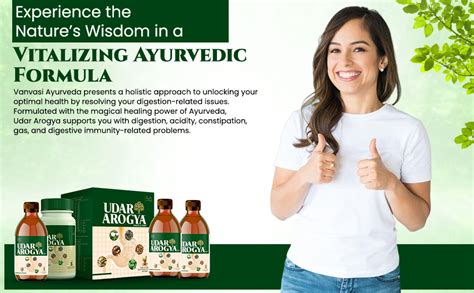 Buy VANVASI AYURVEDA Udar Arogya Digestive Tonic | Herbal Remedy for ...