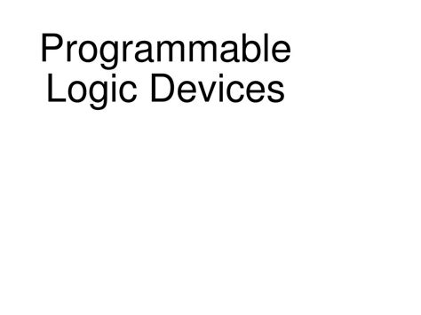Image result for Discussion About Programmable Logic