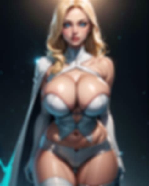 Emma Frost 4K by fr34ky5 on DeviantArt