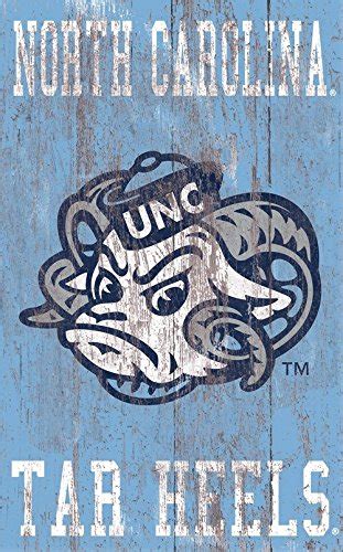 Buy Fan Creations University of North Carolina Heritage Distressed Logo ...