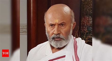 Shivaram is back on small screen - Times of India