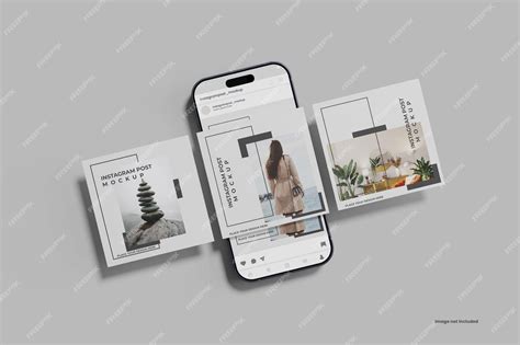 Social media mockup | Premium PSD
