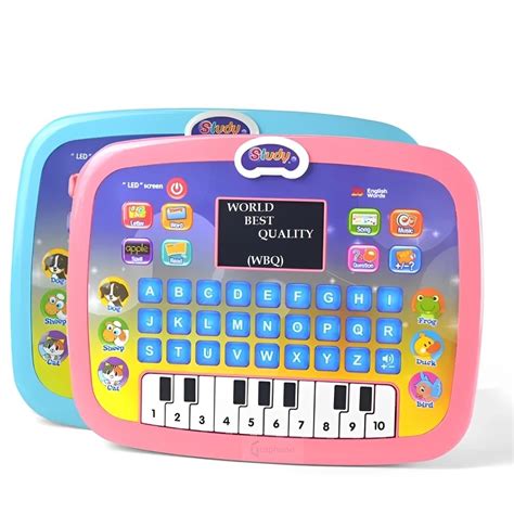 Educational Learning Kids Laptop Tablet Computer with Music and Fun ...