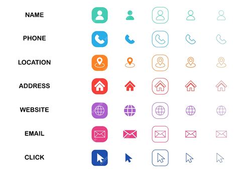 Business Card Icons TextFormat 的图像结果