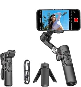 Suicune Gimbal Stabilizer for Smartphones, 3-Axis Phone Gimbal, Built ...