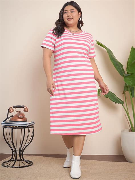 Striped T Shirt Dress – STREET NINE FASHIONS