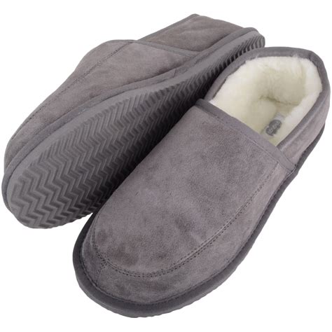 Men’s Wool Slipper – Suede – Charlie – Snugrugs