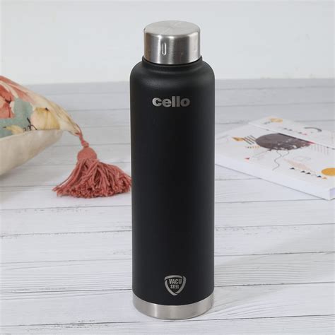 Cello Duro Top Double Walled Insulated Flask | Vacusteel Water Flask with Durable DTP Coating ...