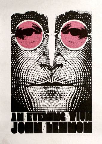 An Evening With John Lennon - Vintage Concert Poster - Posters by ...