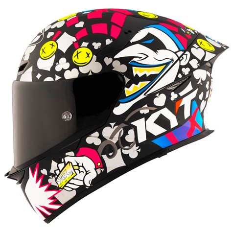KYT TT-REVO RICCARDO ROSSI 2022 REPLICA HELMET (Matt Pink)