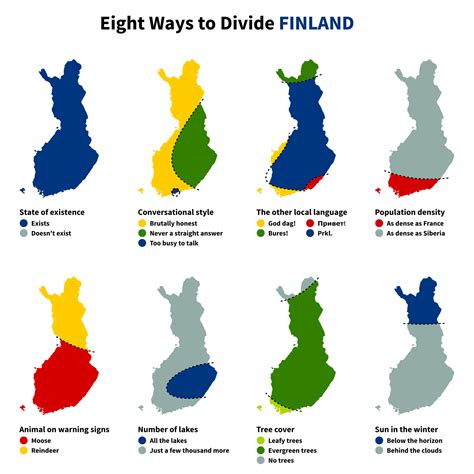 [Map] 8 Ways to Divide Finland