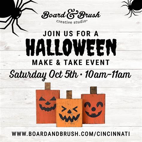 Halloween/Fall Make & Take Worskhop, 9871 Montgomery Rd, Montgomery, OH ...