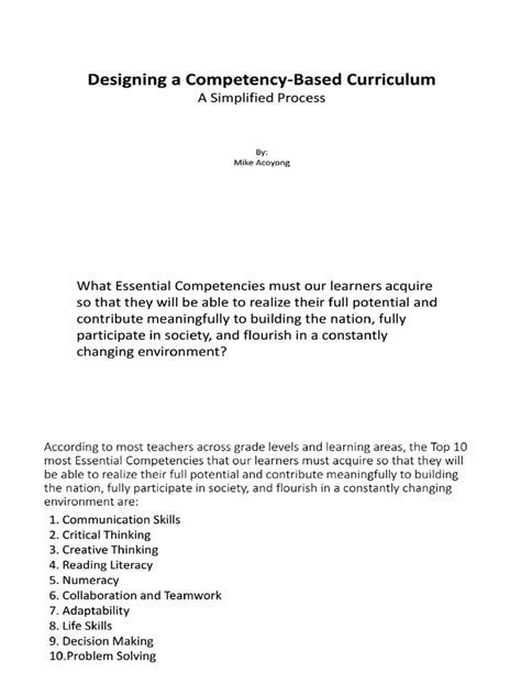 Image result for Competency Based Curriculum Logo