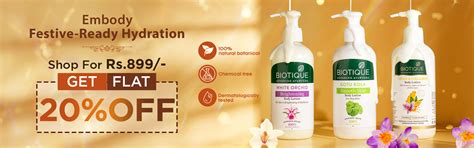 Biotique Ayurvedic Skin, Hair, Body Care Products- 20% OFF