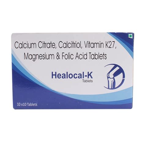 Buy Healocal-K Tablet | 19 Minutes Delivery | Apollo Pharmacy