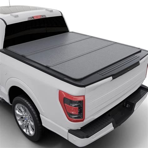 Amazon.com: Toptiny Hard Folding Truck Bed Tonneau Cover |THTF038|Fits 2007-2013, 2014 HD Chevy ...