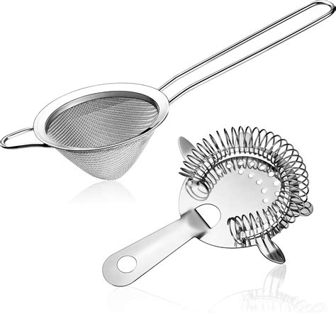 Fine Mesh Cocktail Bar Strainer : Amazon.co.uk: Home & Kitchen