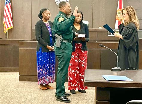 Alachua County Today - Chad Scott Sworn in as Alachua County Sheriff