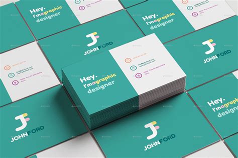 Colors Business Card - PSD - AI - INDD - PDF, Print Templates ...