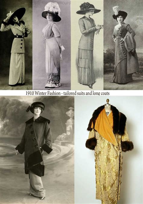 Fashion in 1910 - A Womans Complete Winter Wardrobe. | Fashion ...