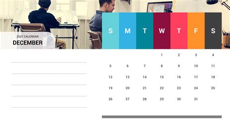 Calendar 2021 Google Slides Template, Presentation Templates | GraphicRiver