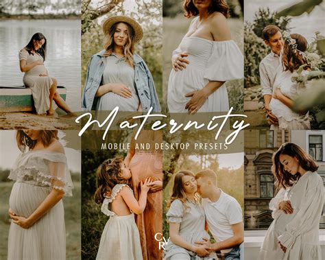 20 Maternity Lightroom Presets. Desktop and Mobile. 20 Different ...