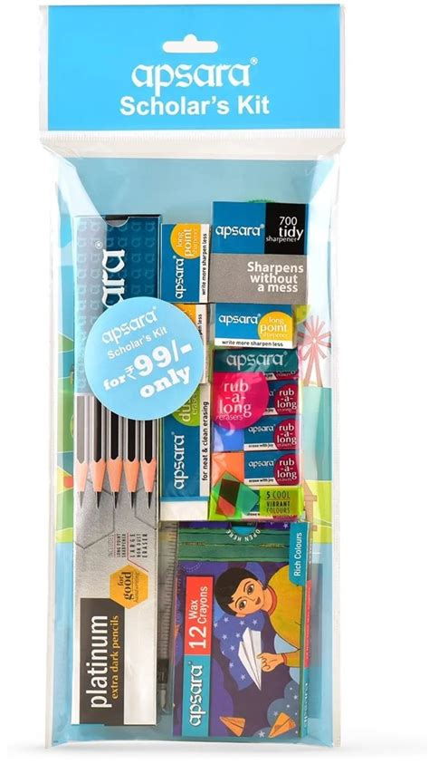 Apsara Scholars Kit With 7 Items Inside
