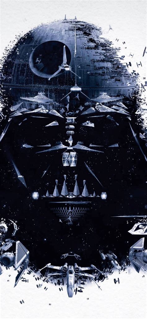 Darth Vader Wallpaper 4K, Death Star, Star Wars, Starship