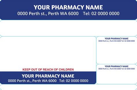 Image result for Pharmacy Script Hard Copy Box File Label