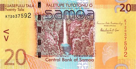 20 Tālā - Samoa – Numista