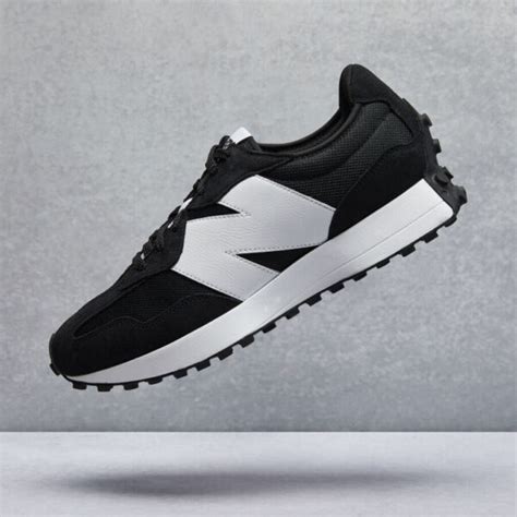 New Balance 327 "Black/White" First Copy Shoes