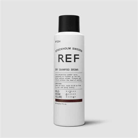 REF Brown Dry Shampoo/204 - Carool Platteel Hair & Beauty