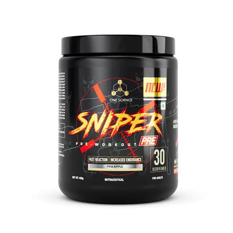 One Science Sniper Pre-Workout 420g | High Energy, Focus & Endurance ...