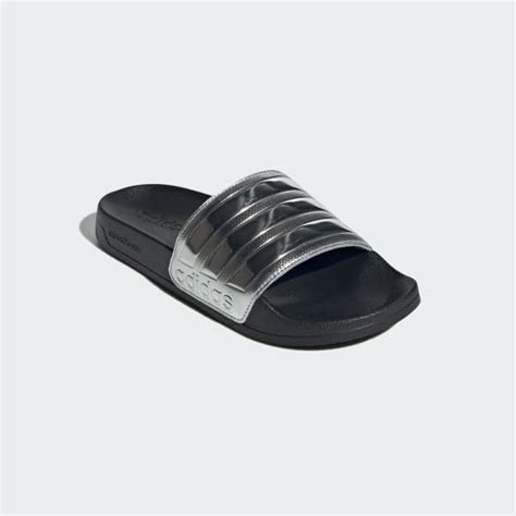 adidas Adilette Shower Slides - Black | Free Shipping with adiClub