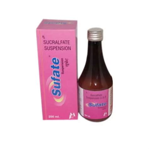 Sucralfate Suspension Sulfate Syrup - Trium Pharmaceuticals