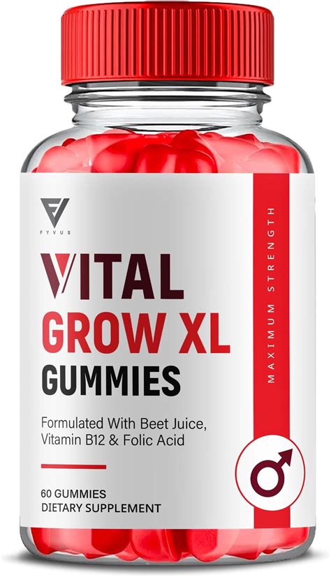 Amazon.com: Vital Grow XL Gummies, Vital Grow XL Advanced Performance and Overall Daily Health ...