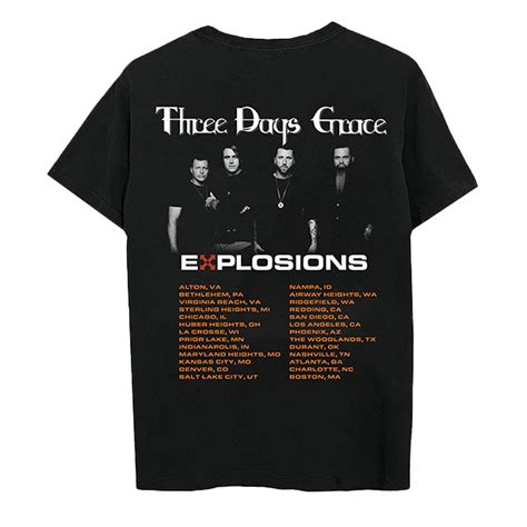 43 Top-Rated Three Days Grace Shirts, Posters & Albums