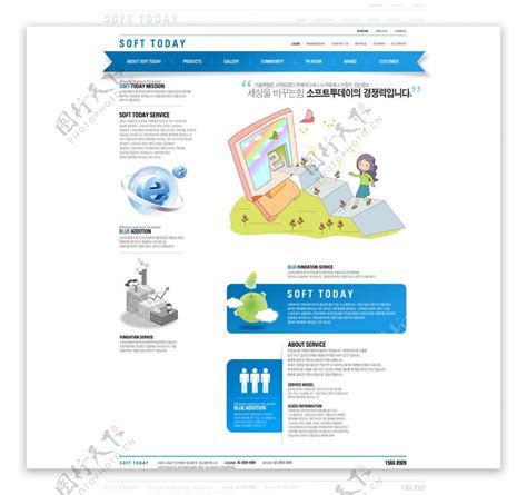 欧美网站模板，欧美网页模板免费下载 - 模板王