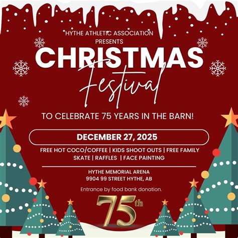 HYTHE CHRISTMAS FESTIVAL, Hythe Memorial Arena - Hythe Athletic ...