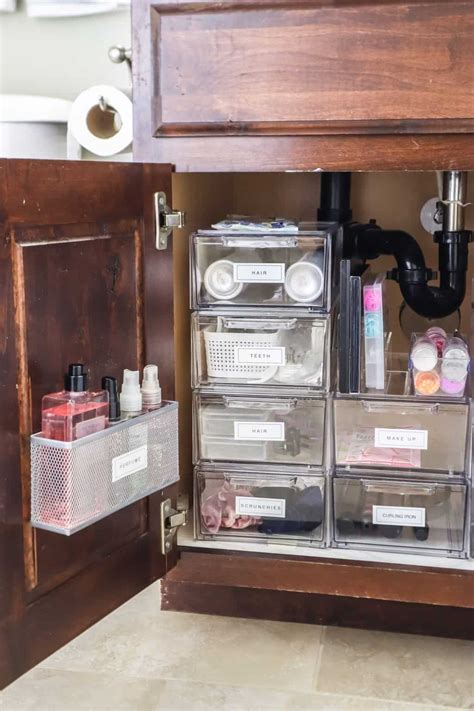 7 Genius Bathroom Cabinet Organization Ideas