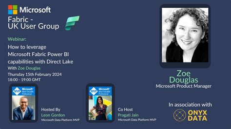 How to leverage Microsoft Fabric Power BI with Direct Lake with Zoe ...