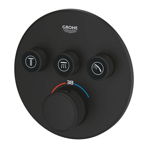 Grohtherm SmartControl Thermostat for concealed installation with 3 ...
