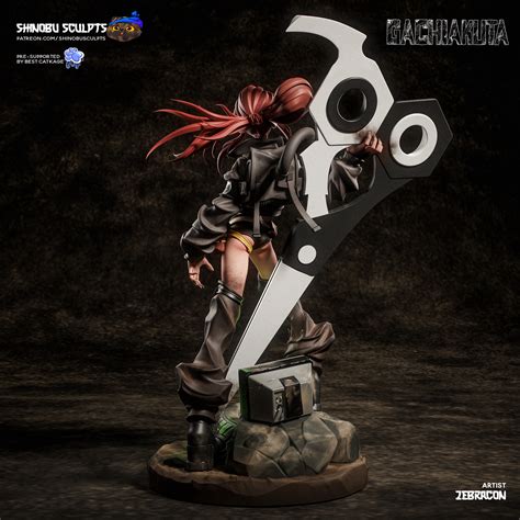 ♀️ Riyo Reaper | Gachiakuta・ 3D File for 3D printing・Cults