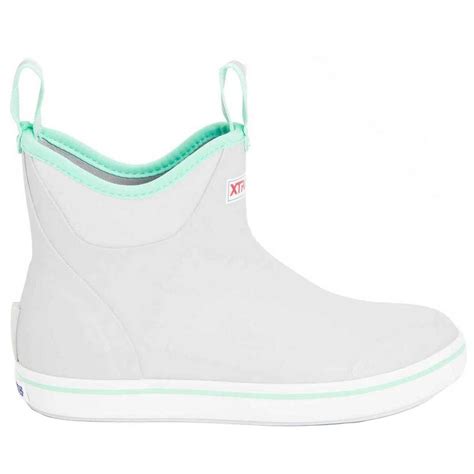 Xtratuf Women's Ankle Deck Soft Toe Pull On Boots - Gray - Size 9 ...
