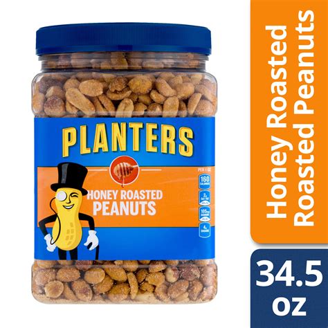Planters Honey Roasted Peanuts 12 Oz at Paul Boldt blog