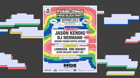 Public Disco Pride Block Party: Jason Kendig, DJ Hermano + More, West ...