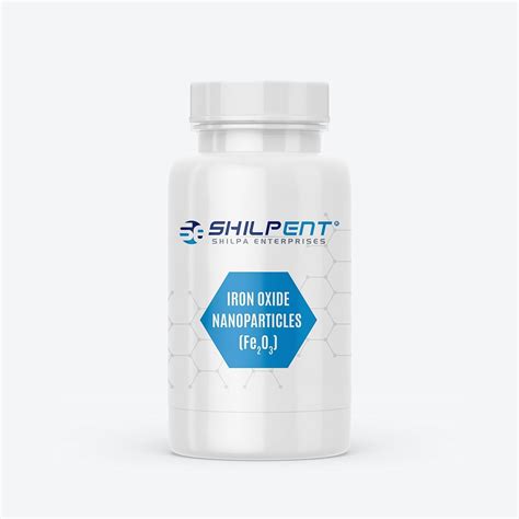 Shilpent Iron Oxide Nanoparticles (Fe2O3) (Average Particle Size - 30 ...