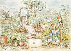 Image result for Peter Rabbit Garden Clip Art