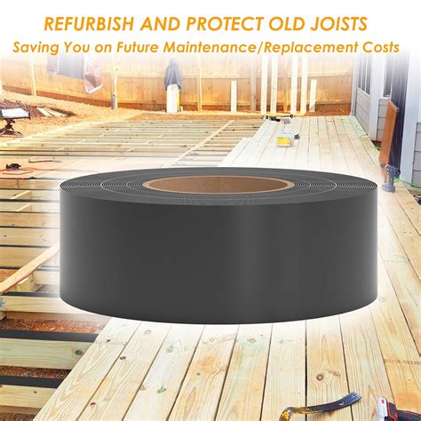 Buy JOAPRIL Joist Tape 2 x 50' with Rubber Roller, 4 Pack Butyl Joist ...